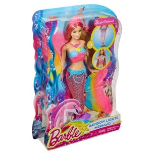 Лялька Barbie Русалочка Яскраві вогники (DHC40) зображення 1