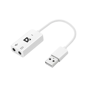 Звукова плата Defender Audio USB 2х3,5mm jack (63002) зображення 1