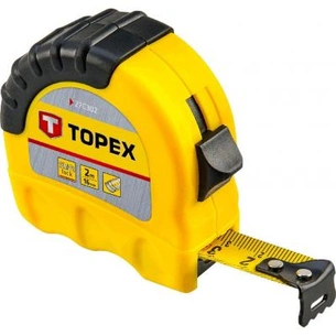 Рулетка Topex стальная лента 3 м x 16 мм (27C303) изображение 1