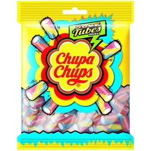 Мармелад Chupa Chups Sour Tubes Mini 150 г (8003440986387) зображення 1