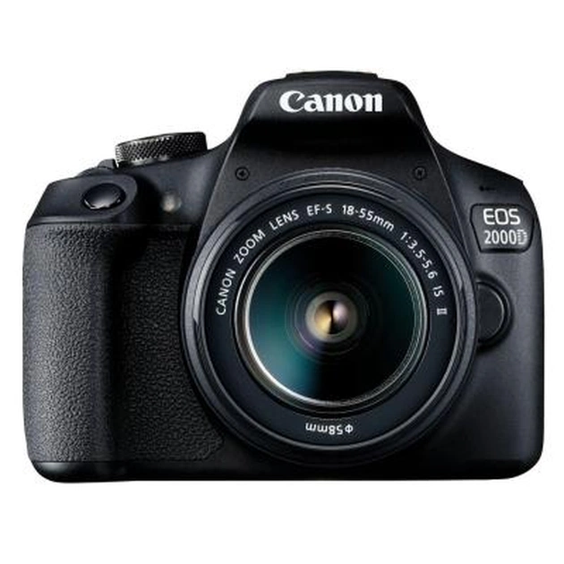 Цифровий фотоапарат Canon EOS 2000D 18-55 IS II kit + сумка + SD 16GB (2728C015) - изображение 1