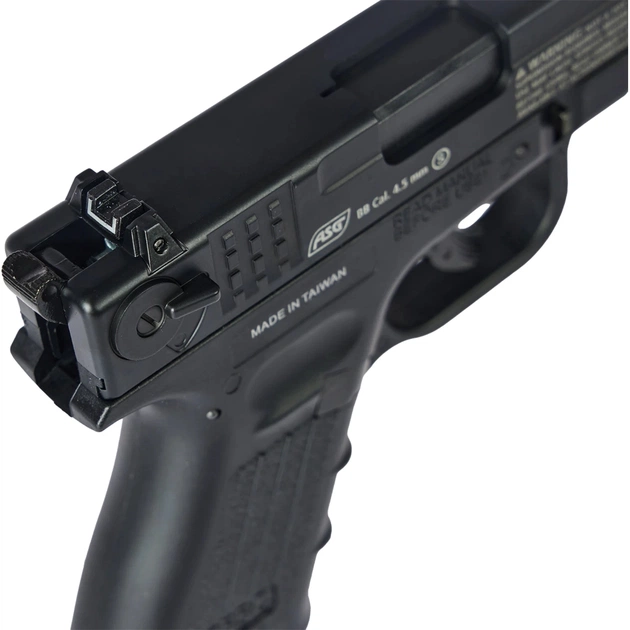 Пневматичний пістолет ASG ISSC M22 Blowback Black (19803) - picture 5