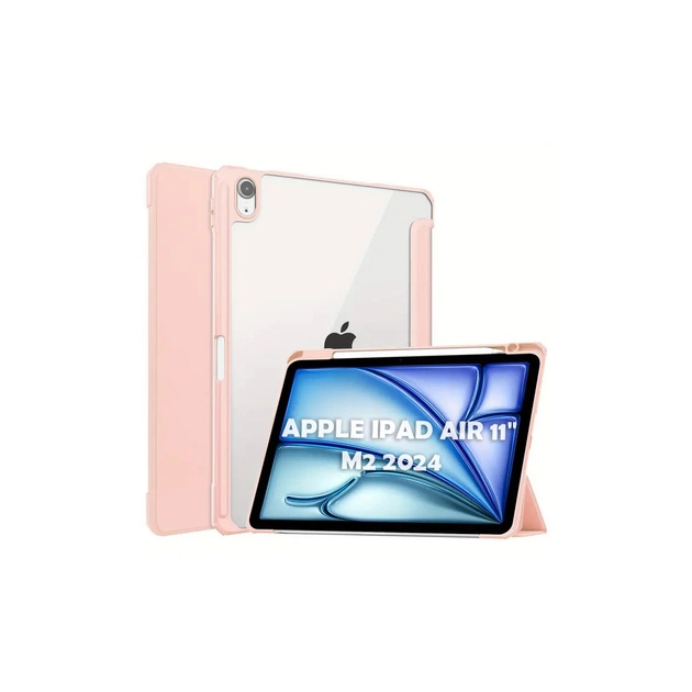 Чохол до планшета BeCover Soft Edge TPU Apple iPad Air 11" M2/M3 (2024/2025) Pink (711706) - зображення 1