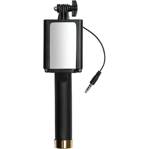 Монопод для селфі Grand-X Mirror 360 + дзеркало U-кріплення Gold (MI3UG) зображення 1