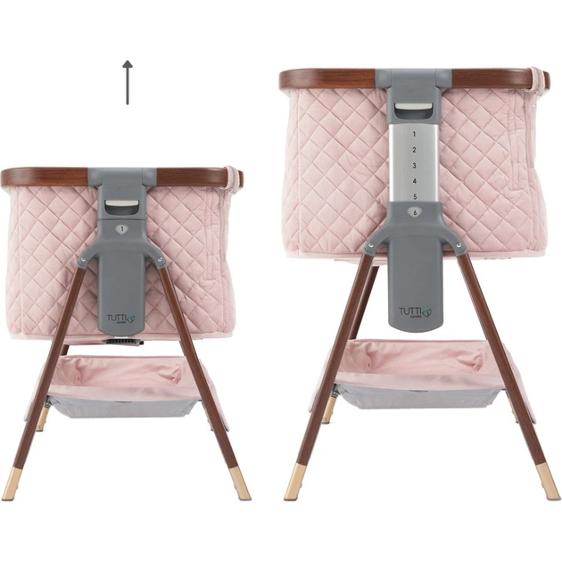 Ліжечко Tutti Bambini CoZee Luxe pink (211208/6591) - изображение 4