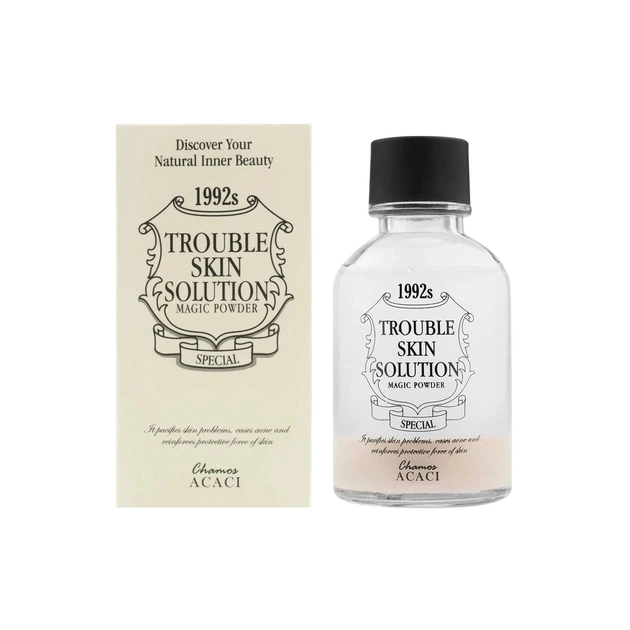 Тонік для обличчя Chamos Acaci Trouble Skin Solution Точковий засіб від прищів Для проблемної шкіри обличчя 30 мл (8809071360219) - зображення 1