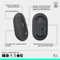 Комплект Logitech POP Icon Combo Bluetooth UA Graphite (920-013156) - preview 7