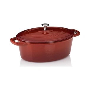 Гусятниця Kela Calido чавунна з кришкою 4 л червона (12860) зображення 1