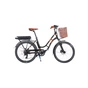 Електровелосипед Trinx E-Bike Sella 2.0 24" рама-17" Black-Brown-Yellow (Sella2_17.B) - зменшене зображення 2