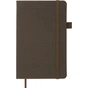 Книга записна Buromax Tweed 125x195 мм 96 аркушів в лінію обкладинка зі штучної шкіри Сіра (BM.291263-09) - зменшене зображення 2