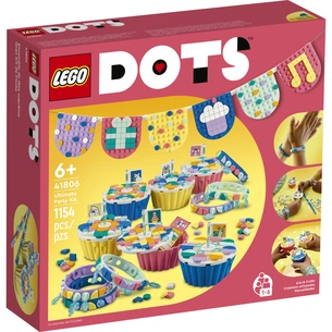 Конструктор LEGO DOTS Набір для супервечірки 1154 деталей (41806) зображення 1