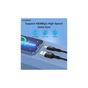 Дата кабель USB 2.0 AM to Lightning 1.0m 2.4A black Choetech (XAL-0003-BK-V2) - уменьшенное изображение 5