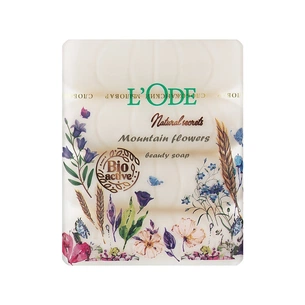 Тверде мило L'Ode Гірські квіти 4 х 60 г (4823107605321) зображення 1