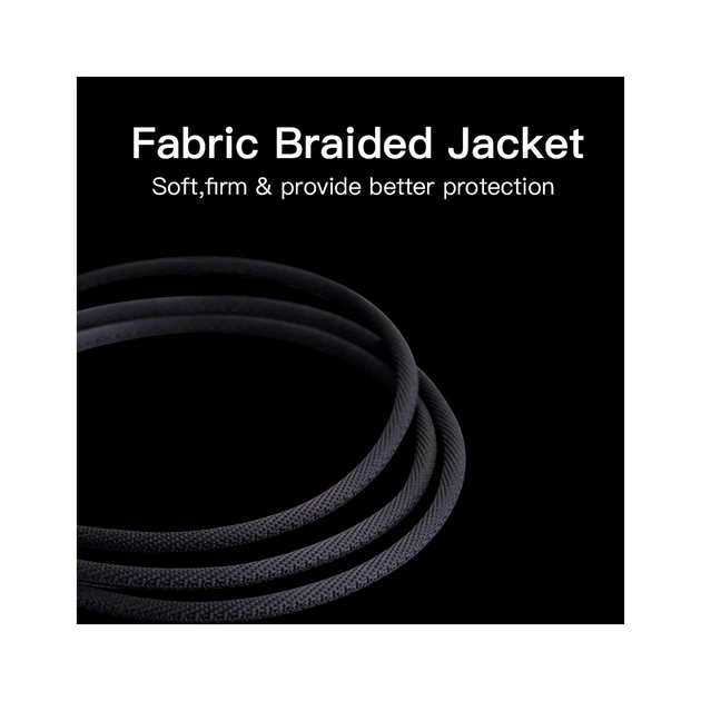 Кабель мультимедійний 3.5mm M to 3.5mm F 1.0m black Vention (BHBBF) - зображення 6