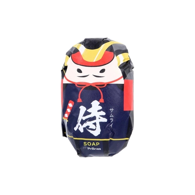 Твердое мыло Pelican Samurai Soap С ароматом зеленого чая 180 г (4976631481937) - изображение 1