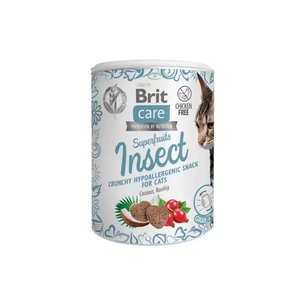 Ласощі для котів Brit Care Superfruits Insect 100 г - комахи (8595602555703) изображение 1