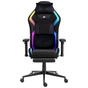 Крісло ігрове GT Racer X-2403 Black (X-2403 Black RGB) - зменшене зображення 1