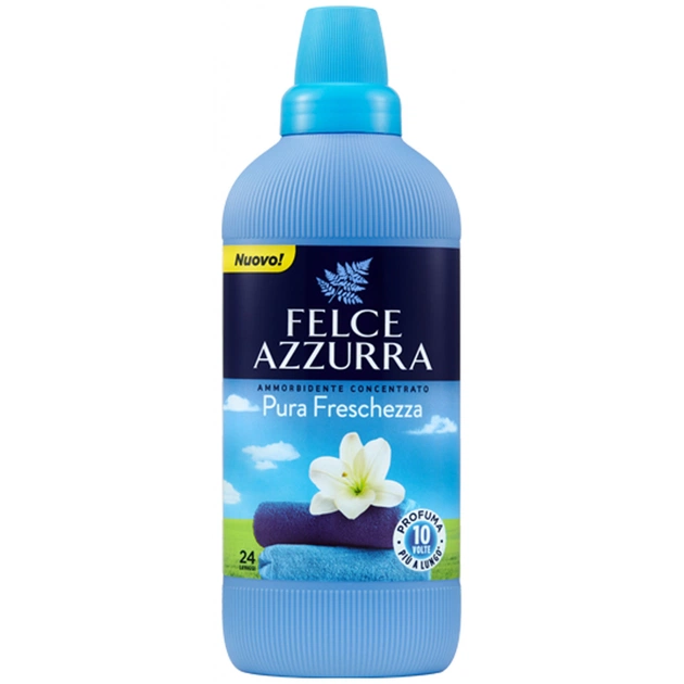 Кондиціонер для білизни Felce Azzurra Pura Freschezza концентрований пом'якшувач 600 мл (8001280030932) - изображение 1