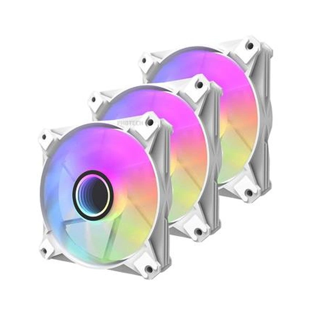 Кулер для корпуса DARKFLASH INF8 PRO 3IN1 WHITE - изображение 1