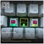 Клавіатура Epomaker Shadow-X 70 Mulan Switch Hot-Swap LCD Screen RGB Wireless/Bluetooth/USB UA White (SHX-W-M) - зменшене зображення 7