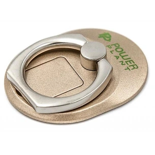 Тримач для смартфонів PowerPlant с кольцом, желтый (CA910335) зображення 1