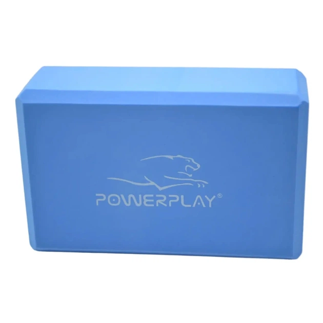 Блок для йоги PowerPlay Yoga Brick EVA 2 шт Сині (PP_4006_Blue_2in) - picture 3