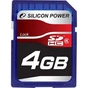 Карта пам'яті Silicon Power 4Gb SDHC class 6 (SP004GBSDH006V10) - зменшене зображення 1
