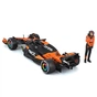 Масштабная модель автомобиля Bburago Автомодель с фигуркой - McLaren MCL38, 1:24 (18-28040) - уменьшенное изображение 12