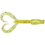 Силікон рибальський Keitech Little Spider 2" (8 шт/уп) PAL01 Chartreuse Red Flk (1551.11.75) - зменшене зображення 1
