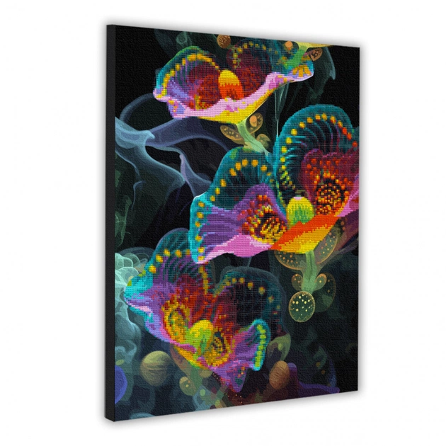 Картина по номерам Santi алмазна мозаїка Космічна квітка, 40*50см (954981) - изображение 1