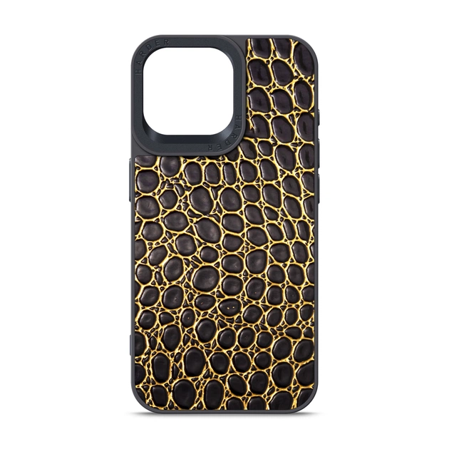 Чехол для мобильного телефона Harder Crocosaur Apple iPhone 15 Pro Max Black (ARM76707) - изображение 1