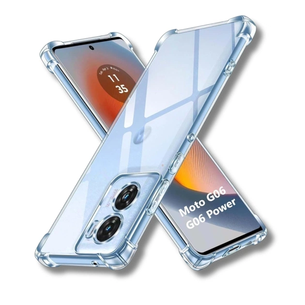Чохол до мобільного телефона BeCover Anti-Shock Motorola Moto G06 / G06 Power 4G Clear (714699) - зображення 1