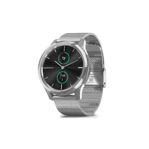 Смарт-годинник Garmin vivomove Luxe, S/E EU, Silver, Milanese (010-02241-23) зображення 1