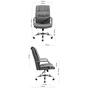 Офісне крісло Richman Торонто Ю Хром П5 M-1 (Tilt) Флай 2230 (R00000049269) - зменшене зображення 6