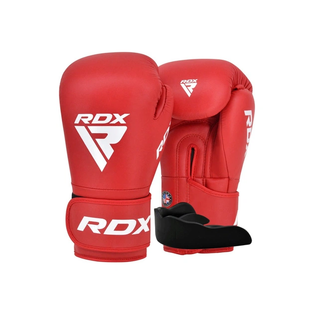 Боксерські рукавички RDX AS1 Red 10 унцій (BGR-AS1R-10OZ) - изображение 1