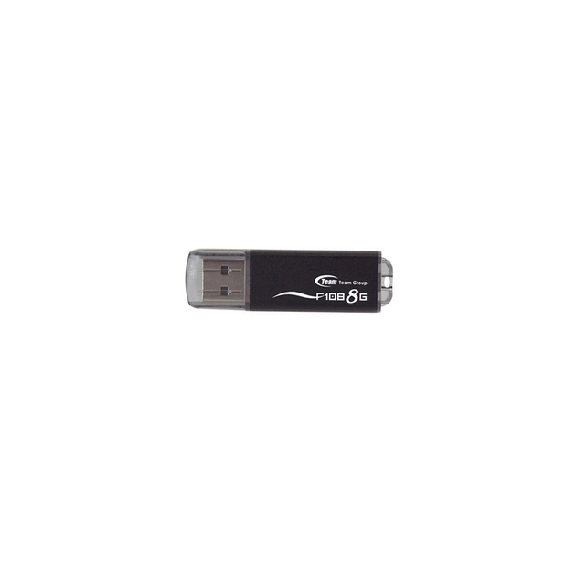 USB флеш накопичувач Team 8Gb F108 black (TF1088GB01 / TG008GF108BX) - зображення 1