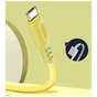 Дата кабель USB 2.0 AM to Micro 5P 1.0m soft silicone yellow ColorWay (CW-CBUM043-Y) - уменьшенное изображение 3