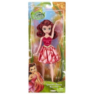 Лялька Disney Fairies Jakks Фея Розетта Блискуча вечірка (49162) зображення 1