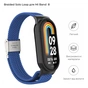 Ремінець до фітнес браслета Armorstandart Braided Solo Loop для Xiaomi Mi Band 8 Blue (ARM69926) - зменшене зображення 3