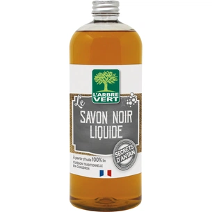 Рідке мило L'Arbre Vert чорне з лляної олії 750 мл (3450601028496) зображення 1