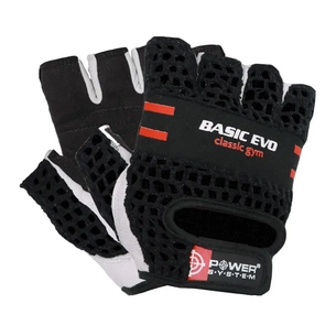 Рукавички для фітнесу Power System PS-2100 Basic EVO Black/Red Line XXL (PS_2100E_XXL_Black/Red) зображення 1