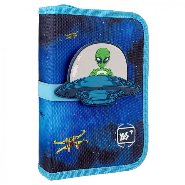 Пенал Yes UFO HP-04 з двома клапанами (533594) - изображение 1