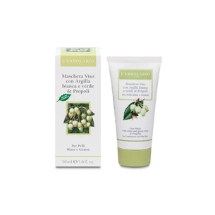 Маска для обличчя L'Erbolario на основі Глини та Прополісу 50 мл (8022328500217) зображення 1