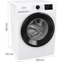 Пральна машина Gorenje WPNEI84A1SWIFI - зменшене зображення 10