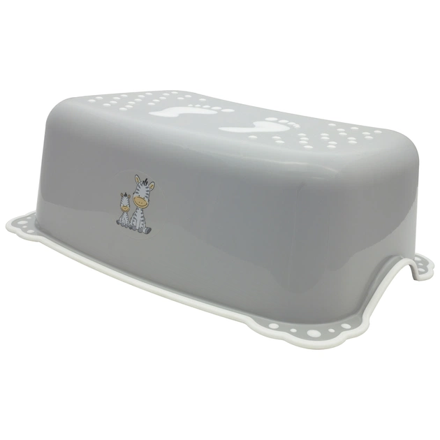 Підставка дитяча Maltex Зебра Сіра з гумками (3910453) - зображення 1