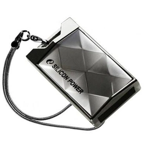 USB флеш накопичувач Silicon Power 16Gb Touch 850 titanium (SP016GBUF2850V1T) зображення 1