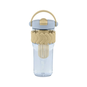 Пляшка для води Kite 900 мл бежево-блакитний (K25-1231-1) зображення 1