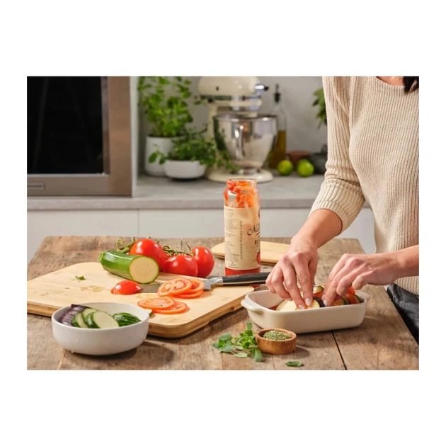 Форма для випікання KitchenAid з кришкою керамогранітна 0,9 л Кремова (CC006105-001) - picture 4