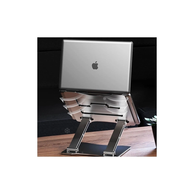 Подставка для ноутбука RTAKO RS-CP75A Dual-Layer Carbon Steel Laptop Stand (6930539527331) - изображение 9