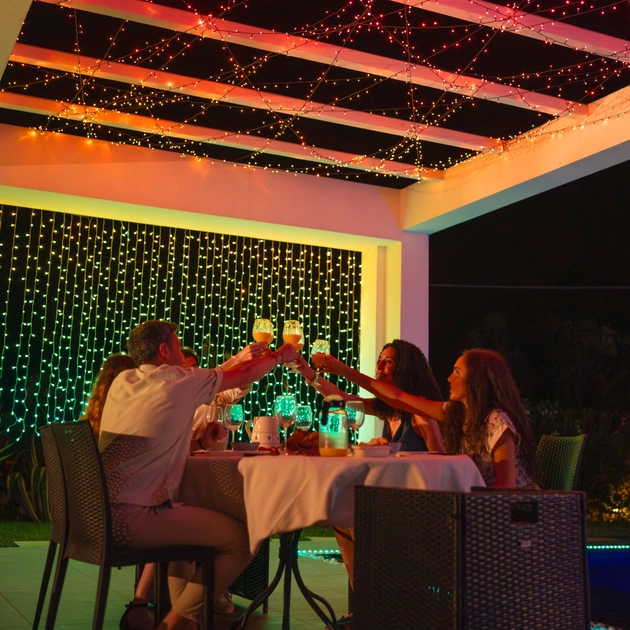 Гірлянда Twinkly Smart LED Dots 60 RGB LED Lights String Clear Wire USB-A IP20 3м (TWD060STP-T) - picture 9